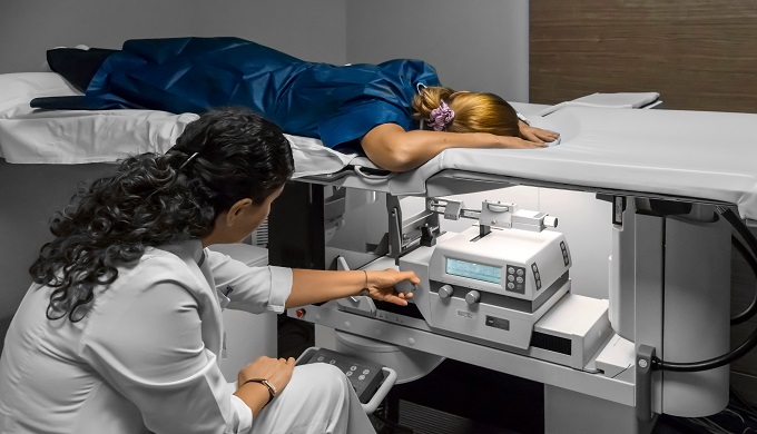 MultiCare Platinum Prone Breast Biopsy Table, Multicare Biopsy Table Mammography, Lorad, Prone table stereotactic breast biopsy